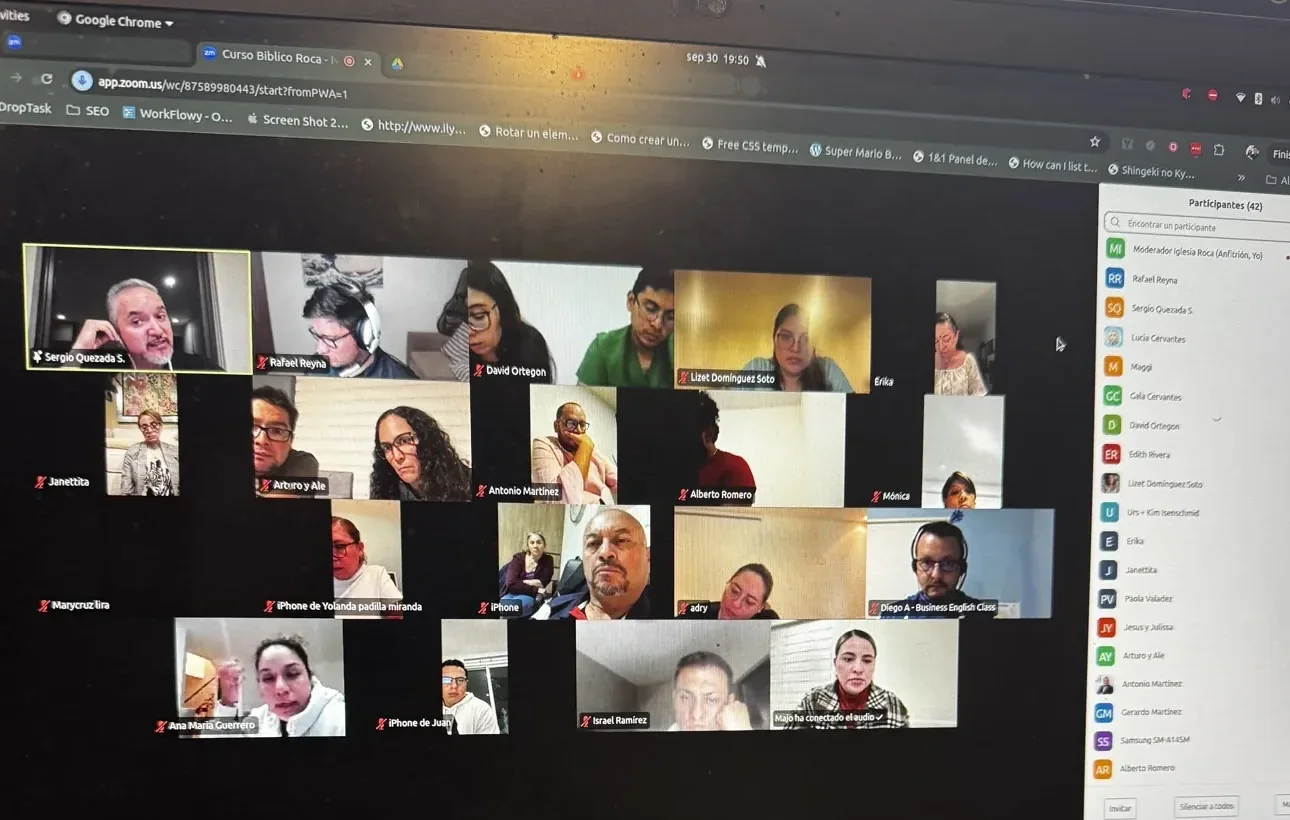 Cursos bíblicos en línea de Iglesia ROCA